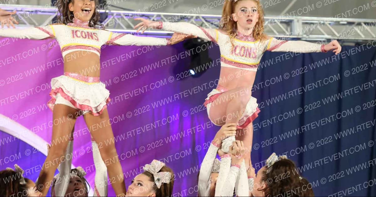 West Coast Icons Glamour · Cheer Power Holiday Showdown Roseville