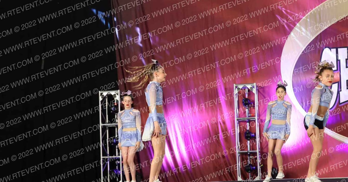 Cali Courage Eternity · Cheer Power Holiday Showdown Roseville