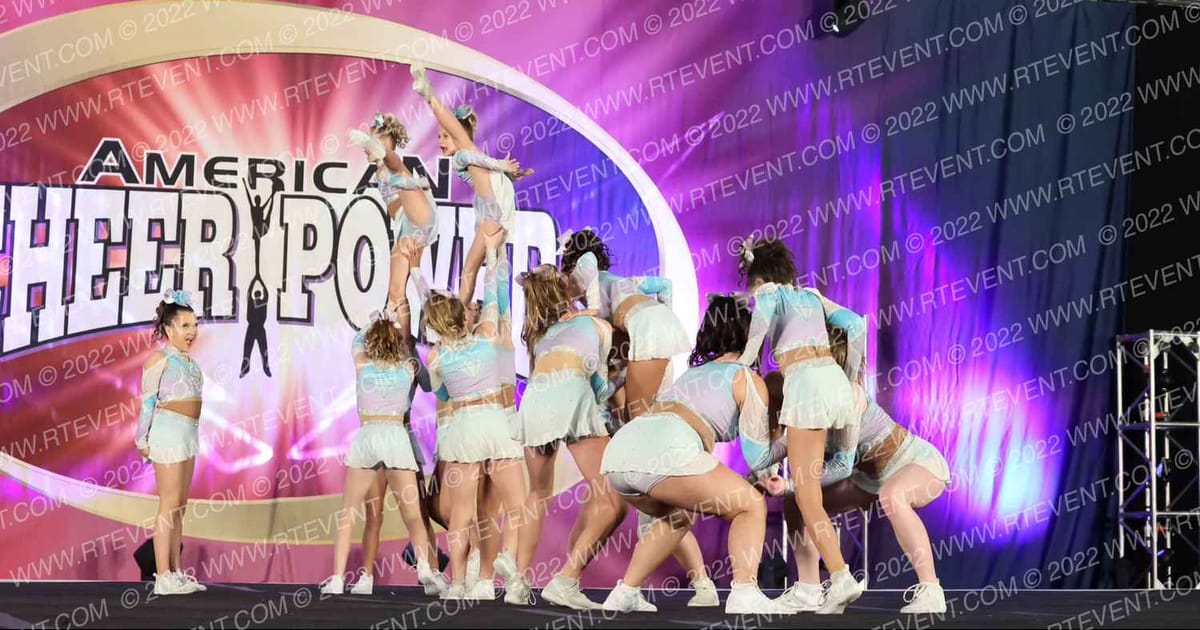 Almaden Spirit Athletics Aqua · Cheer Power Holiday Showdown Roseville
