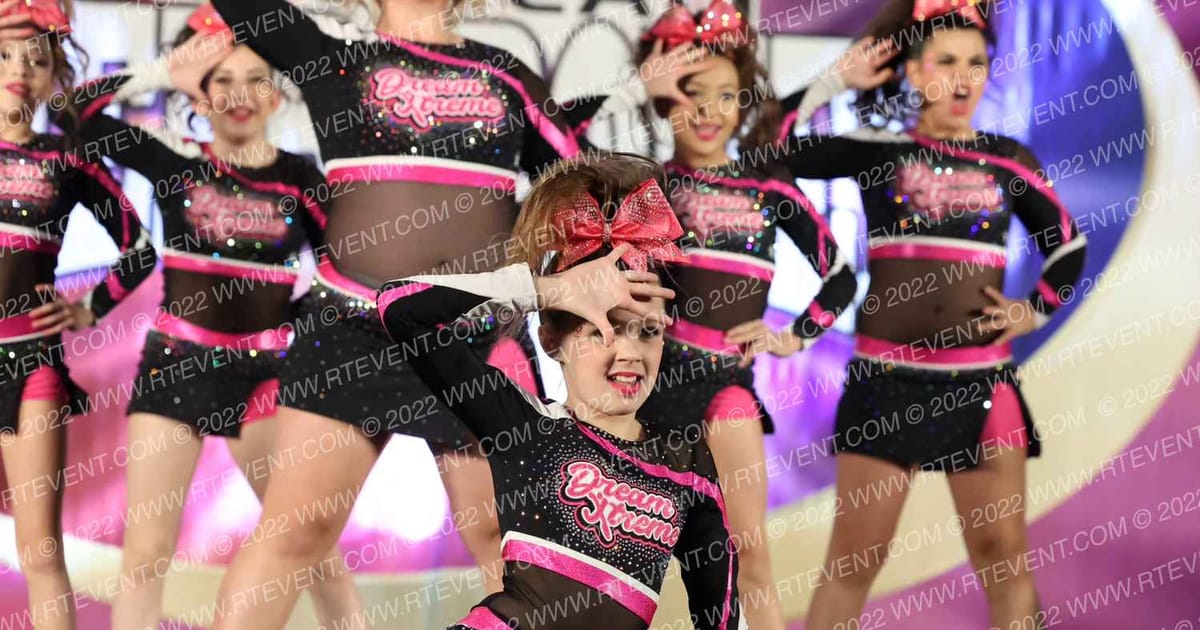 Dream Xtreme All Stars J-Bling · Cheer Power Holiday Showdown Roseville