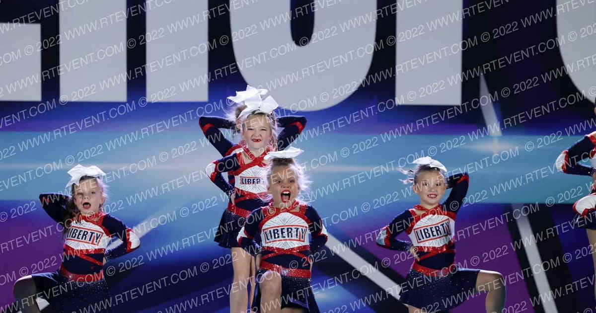 Liberty All Stars Youth Fireworks · CHEERSPORT Cartersville Classic DIDII