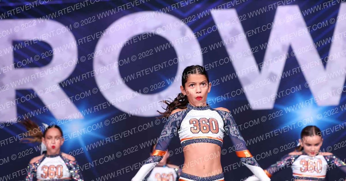 South Bay Cheer 360 Golden Girls · Cali Crown