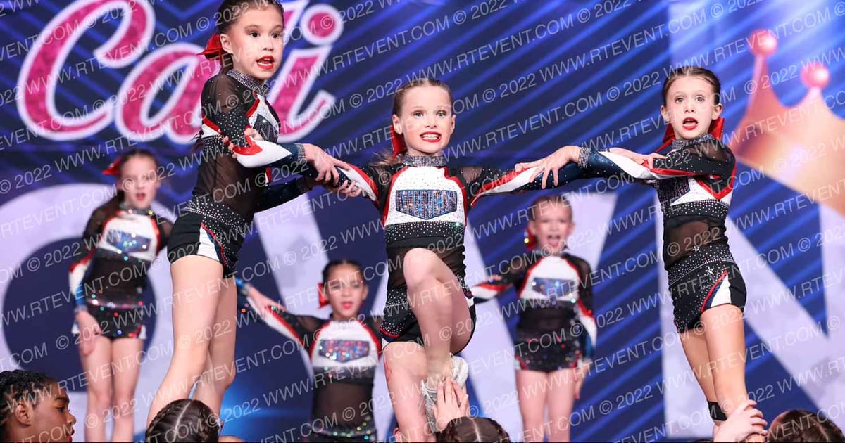 American Cheer YOUTH WHITE · Cali Crown