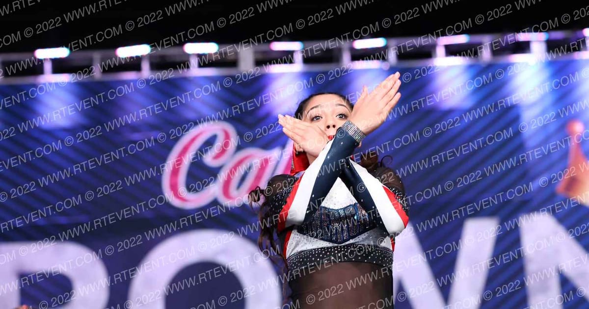 American Cheer YOUTH BLACK · Cali Crown