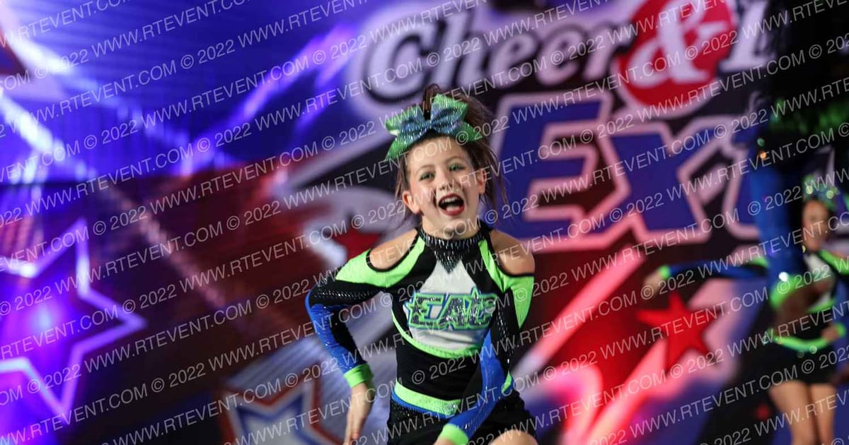 Elite Athletic Cheer Lime Crew Youth Rec Performance · CDE OC Christmas Open