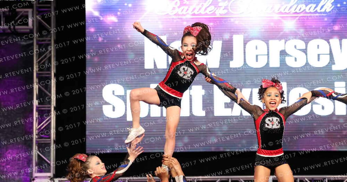New Jersey Spirit Explosion FIRE · Spirit Unlimited Battle at the Boardwalk Atlantic City Grand Nationals