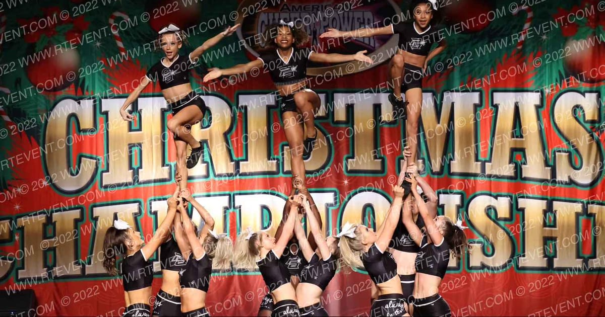 All-Star Revolution TRIUMPH · Cheer Power Holiday Showdown Galveston
