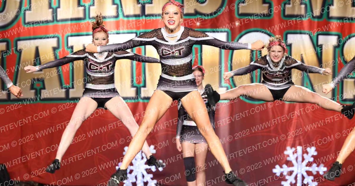 Cheer Town USA BLAZE · Cheer Power Holiday Showdown Galveston