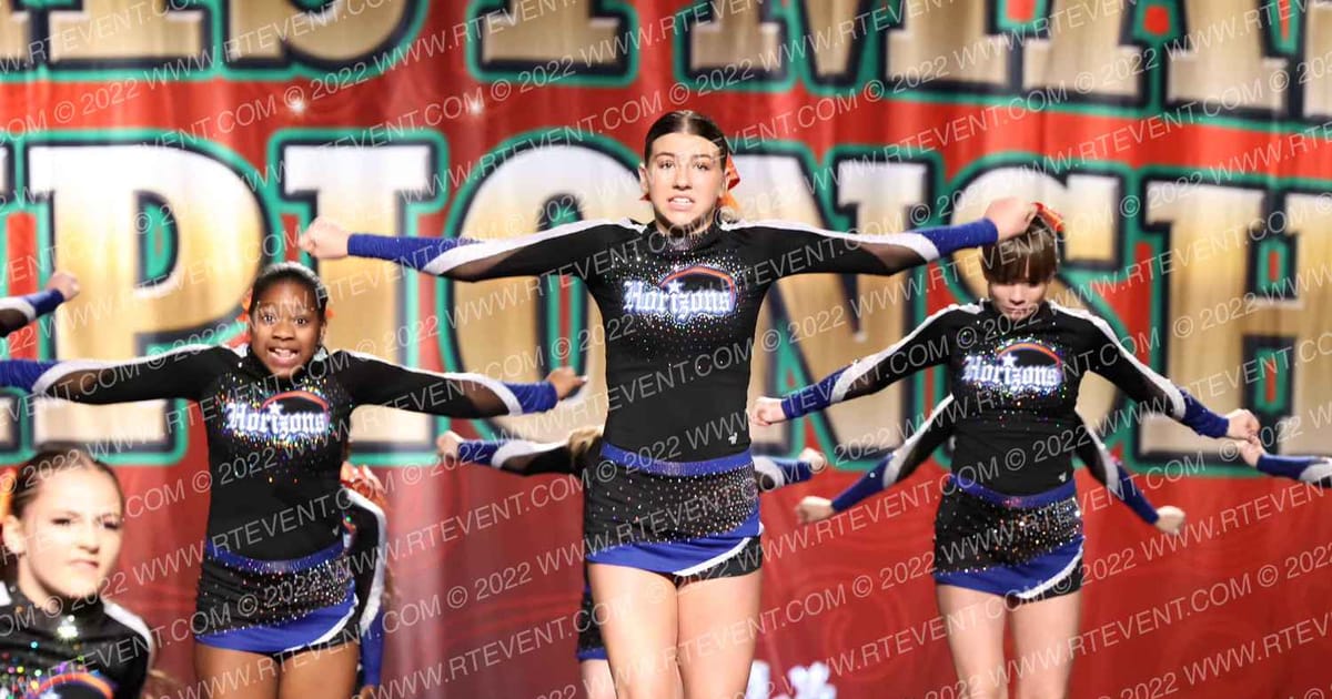 Horizons All Stars EVOLUTION · Cheer Power Holiday Showdown Galveston