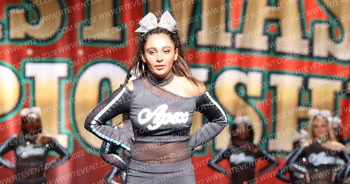 Apex Cheer Jr. Gold · Cheer Power Holiday Showdown Galveston