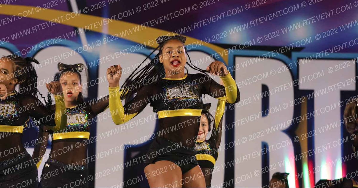 Interboro Hornets Cheerleading Code Black · Cheersport Oaks Classic