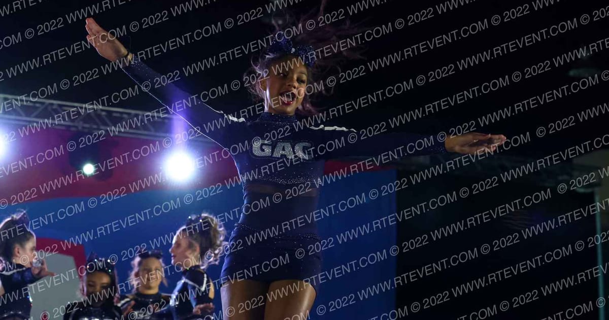 Greensboro All Star Cheerleading Black Diamonds · Aloha Gatlinburg Showdown