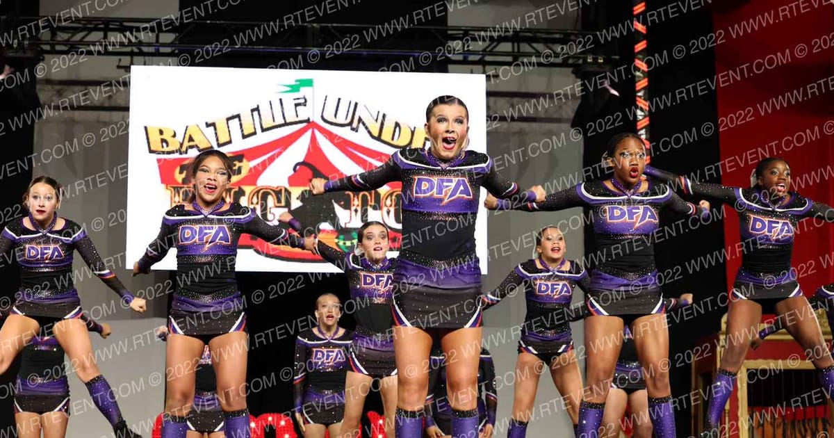 Delta Force Athletics Top Gun · ASC Battle Under the Big Top Grand Nationals DIDII