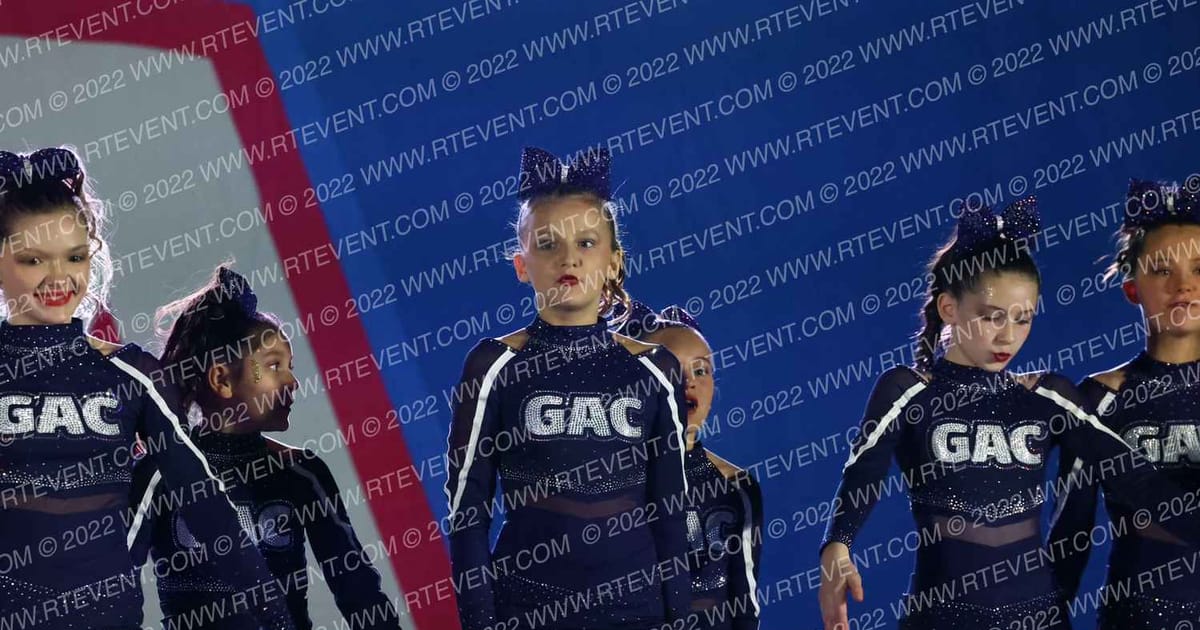 Greensboro All Star Cheerleading Rose Gold · Aloha Gatlinburg Showdown