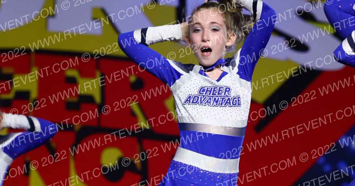 Cheer Advantage All Stars AMETHYST · Spirit Sports Worcester Nationals