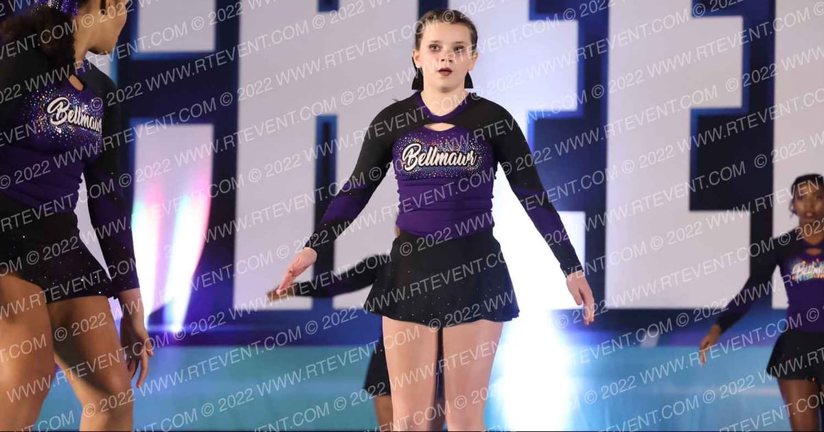 Bellmawr Purple Eagles Enchanted · Cheersport Oaks Classic