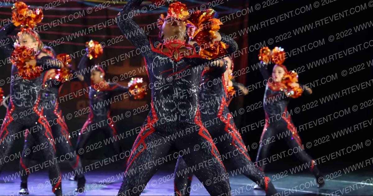 Dance Mania Senior Pom Large · Spirit Cheer Orlando Dance Grand Nationals Cheer Nationals