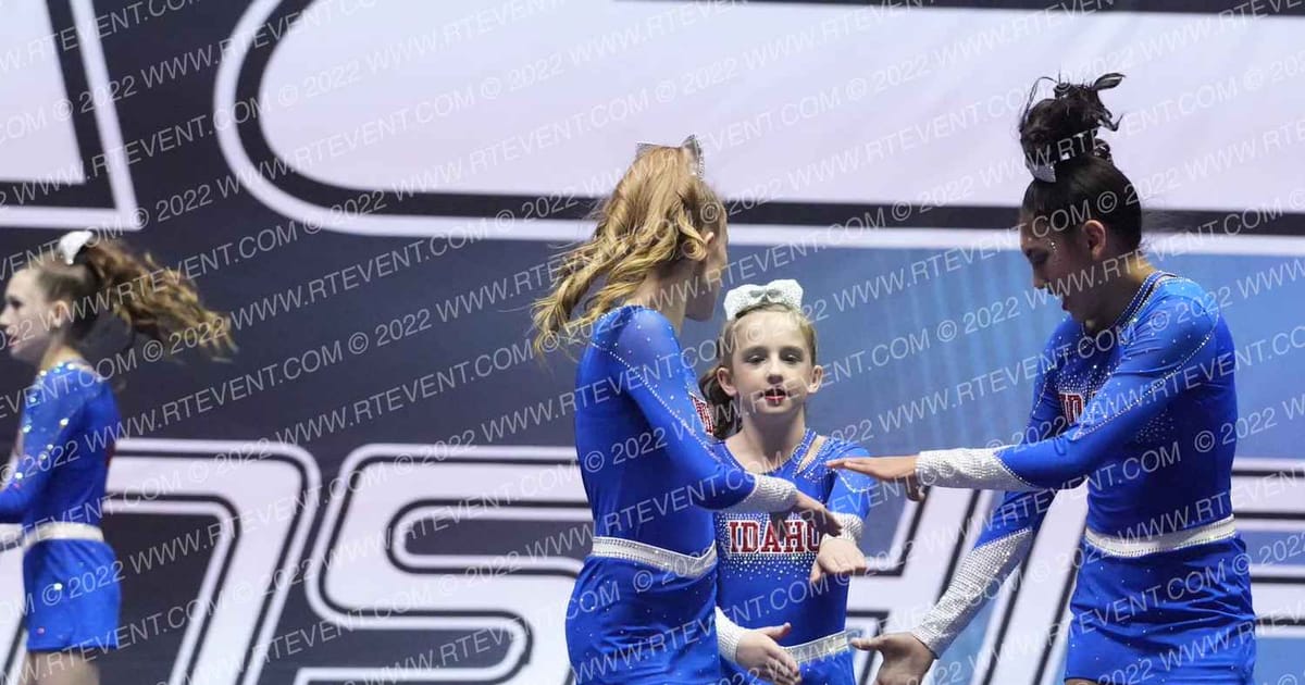 IDAHO CHEER DIAMONDS · West Coast State Championship