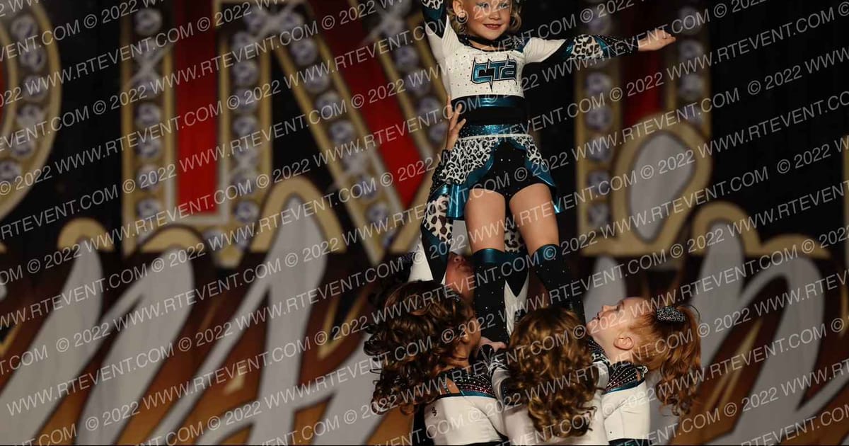 Cheer & Tumbling AllStars Lady Lynx · Celebrity Championships Branson