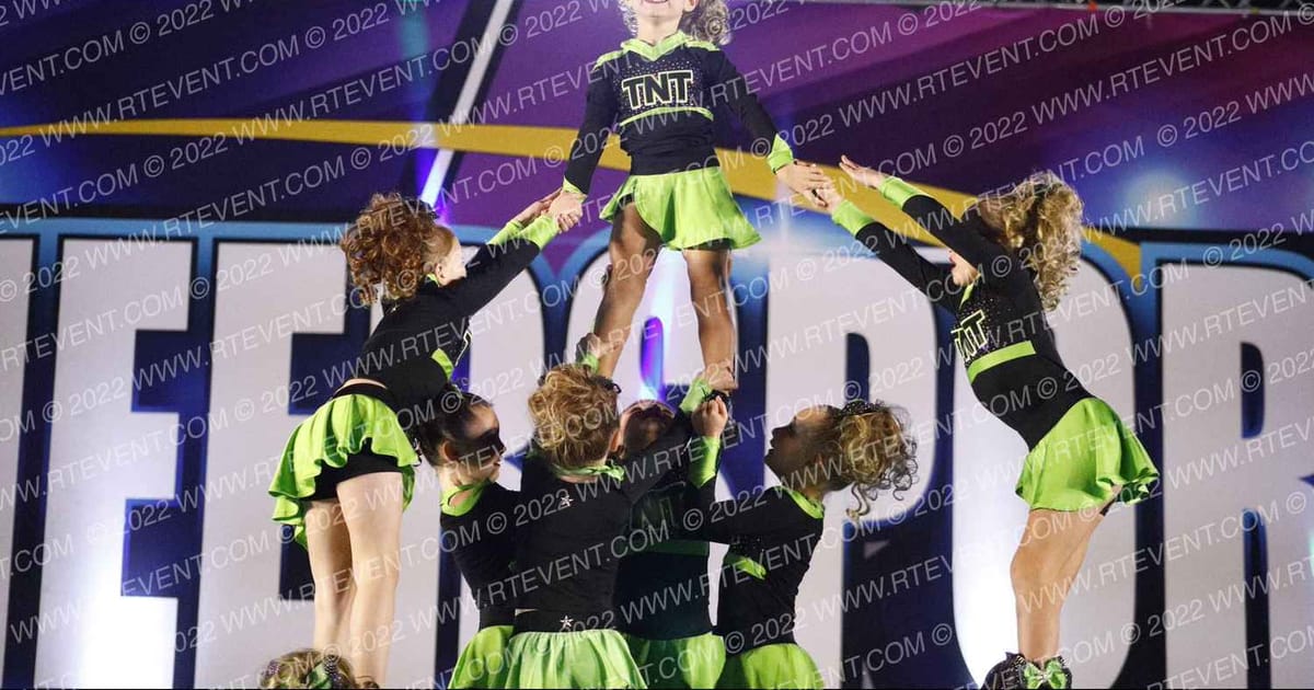 TNT Magnum All Stars Tiny Fuse · Cheersport Oaks Classic