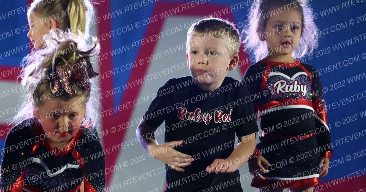 Ruby Red Cheer Razzlin' Sass · Aloha Gatlinburg Showdown