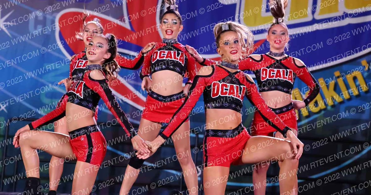 Ocala Athletix MISS SCARLET · Spirit Cheer Orlando Dance Grand Nationals Cheer Nationals