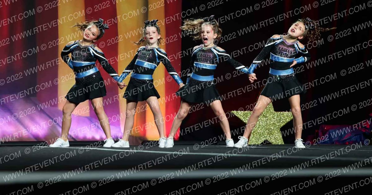 Eagles Elite Cheerleading Glow · ASC Battle Under the Big Top Grand Nationals DIDII