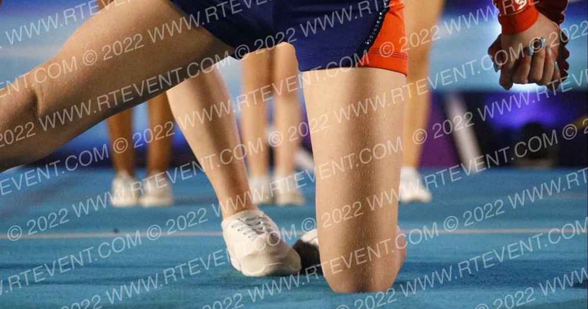 Upper Merion All Stars Junior Blue · Cheersport Oaks Classic