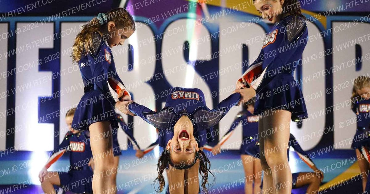 Upper Merion All Stars Turquoise · Cheersport Oaks Classic