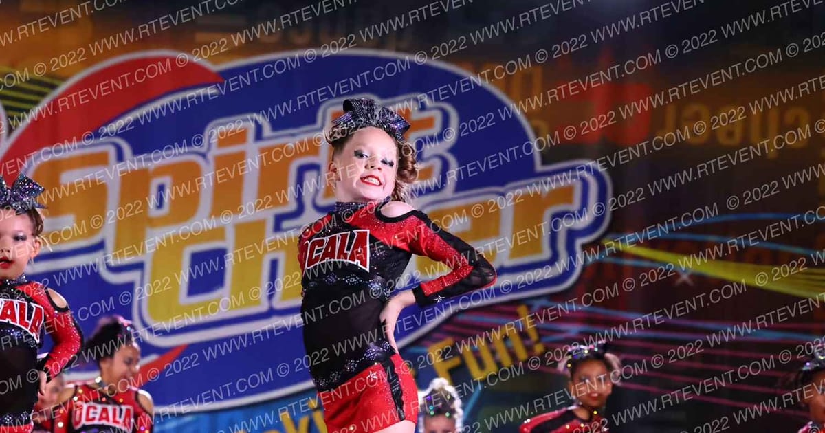 Ocala Athletix CHERRY BOMBS · Spirit Cheer Orlando Dance Grand Nationals Cheer Nationals