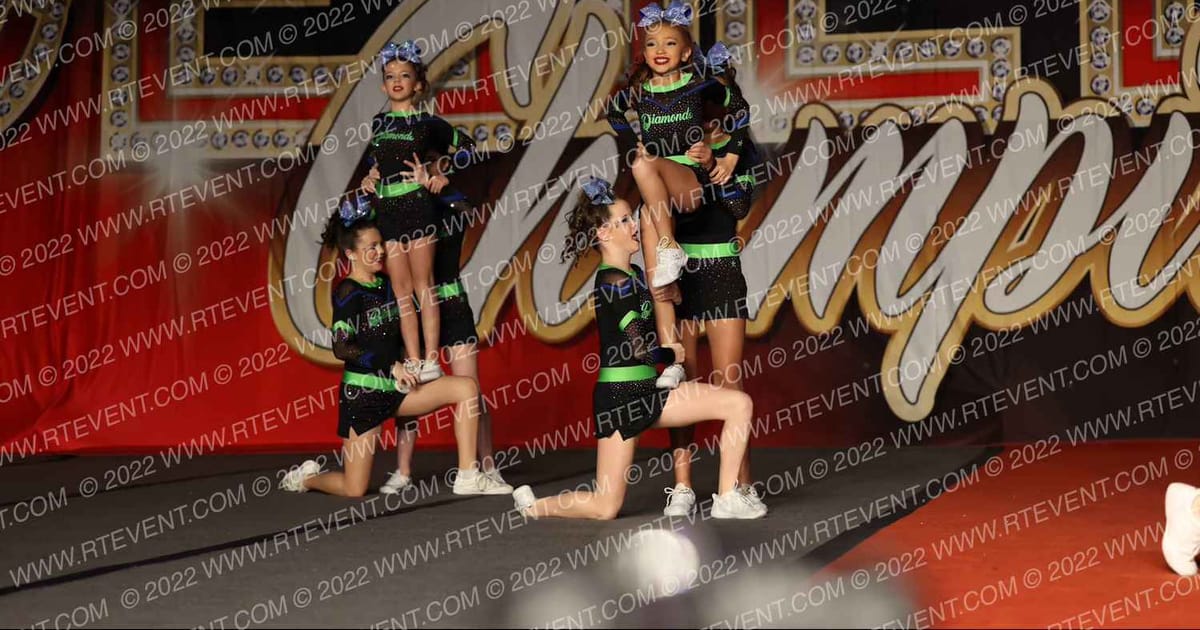 Top Tumble Diamond Allstars Radiant · Celebrity Championships Branson