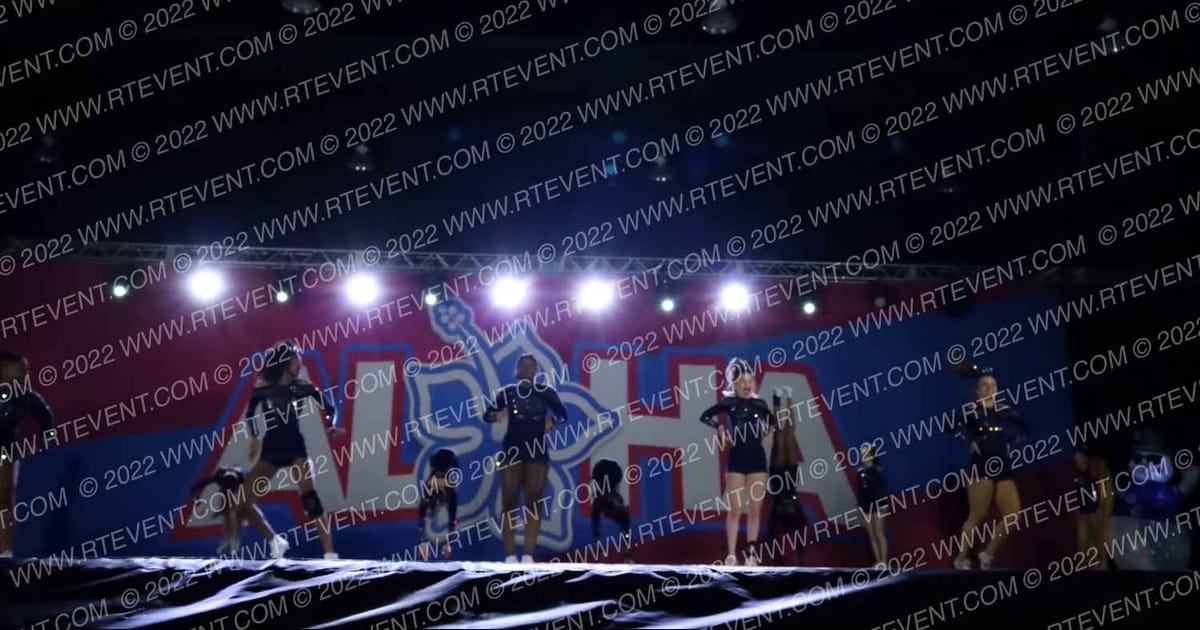 Greensboro All Star Cheerleading Diamond Elite · Aloha Gatlinburg Showdown