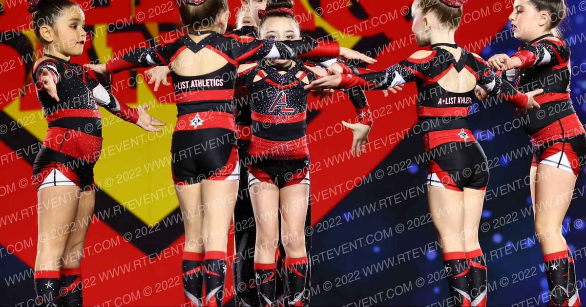 A-List Athletics Mini Glam · Spirit Sports Worcester Nationals