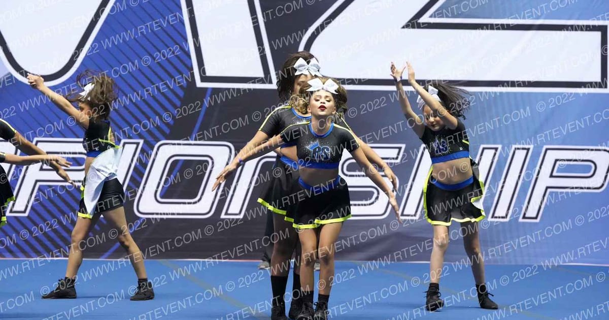 ROYAL STORM ELITE CHEER EMERALDZ · West Coast State Championship