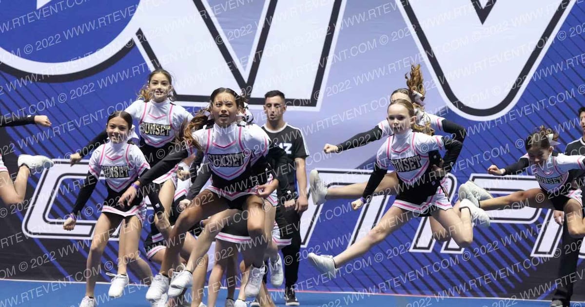 SUNSET  CHEER ELITE · West Coast State Championship