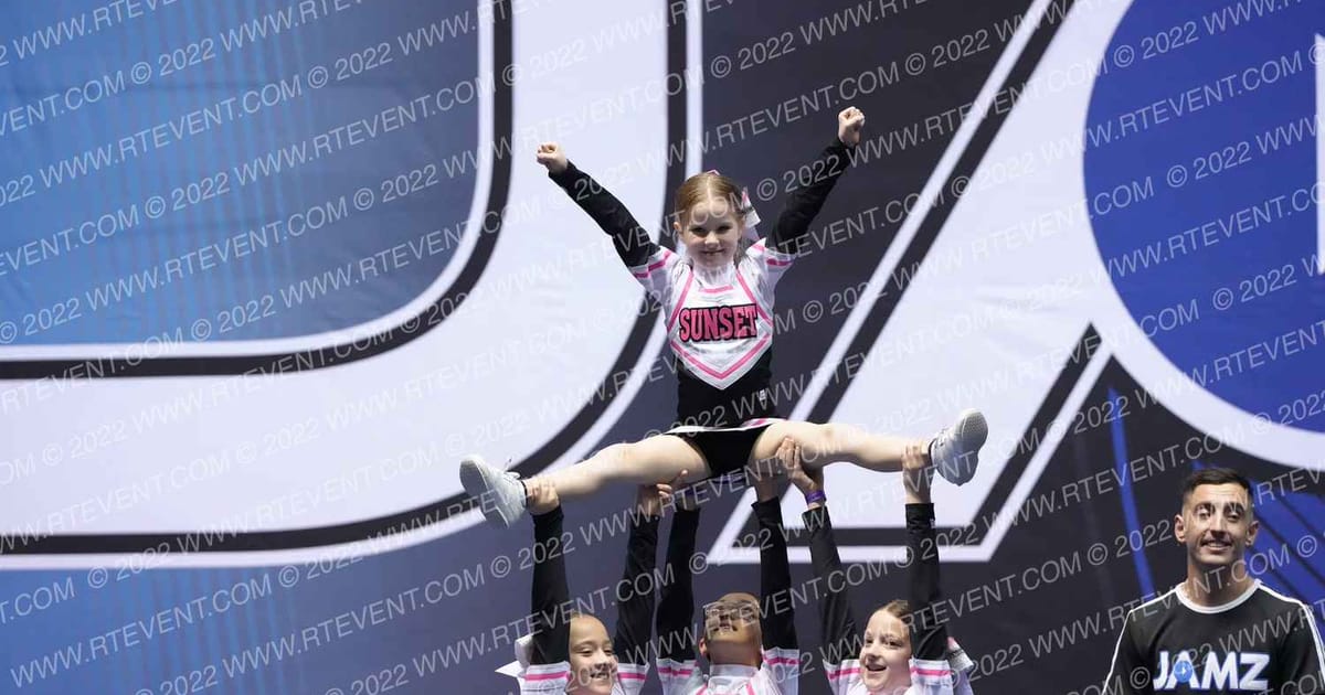 SUNSET CHEER · West Coast State Championship
