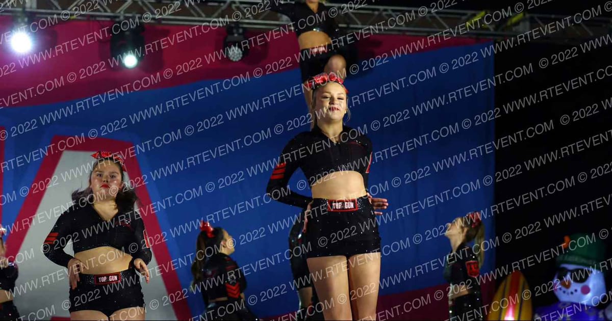 Top Gun Cheerleading Academy Ghostriders · Aloha Gatlinburg Showdown