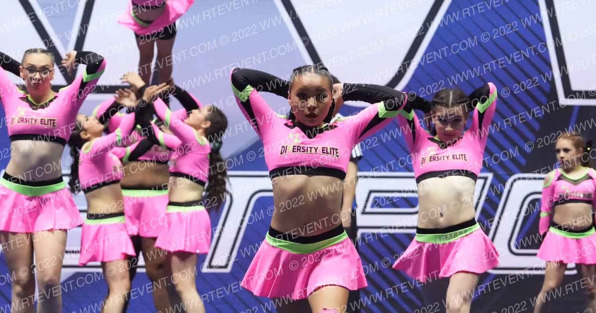 DIVERSITY ELITE S3NIOR PINK · West Coast State Championship