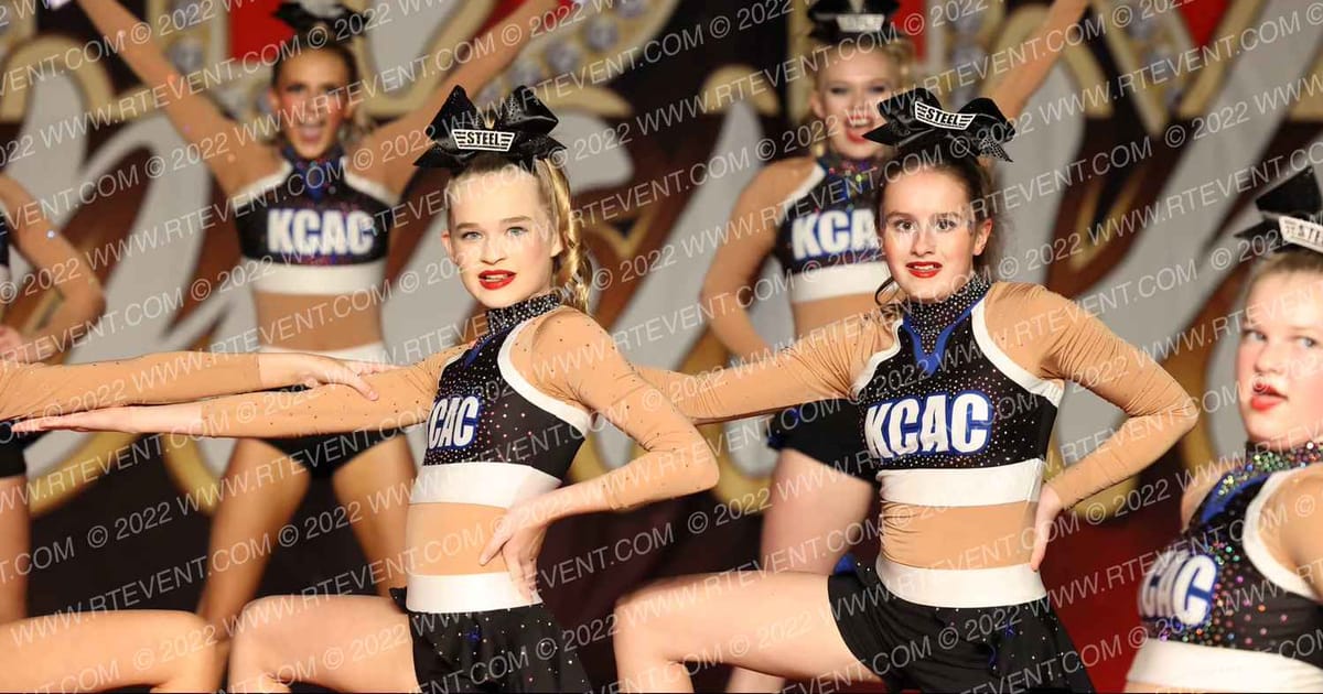 Kansas City Athletic Cheer STEEL · Celebrity Championships Branson