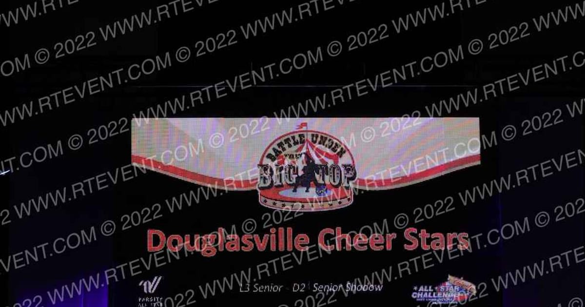 Douglasville Cheer Stars Senior Shadow · ASC Battle Under the Big Top Grand Nationals DIDII
