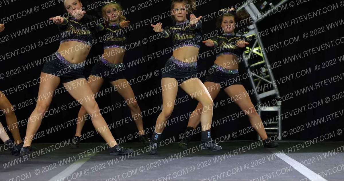Platinum Athletics Midnight · Nations Choice Cheer Grand Nationals
