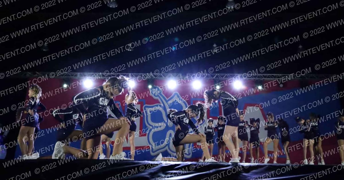 Greensboro All Star Cheerleading Rose Gold · Aloha Gatlinburg Showdown