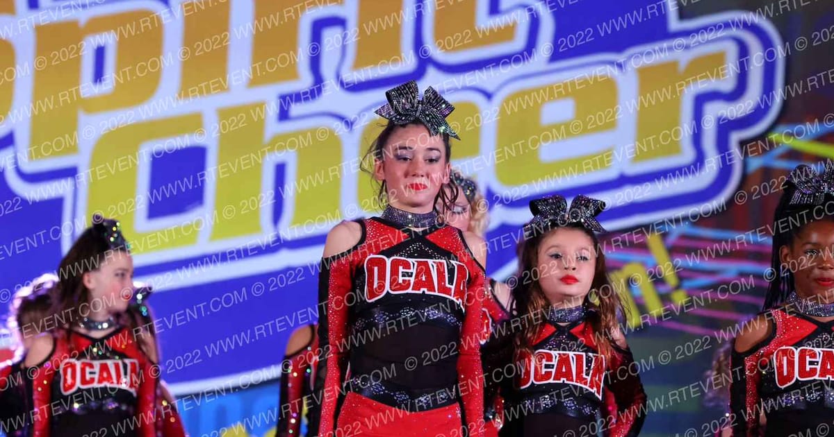 Ocala Athletix BLUSH · Spirit Cheer Orlando Dance Grand Nationals Cheer Nationals