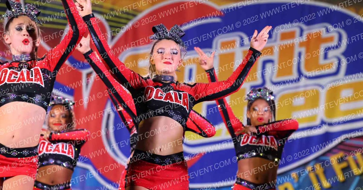 Ocala Athletix LADY ROSE · Spirit Cheer Orlando Dance Grand Nationals Cheer Nationals