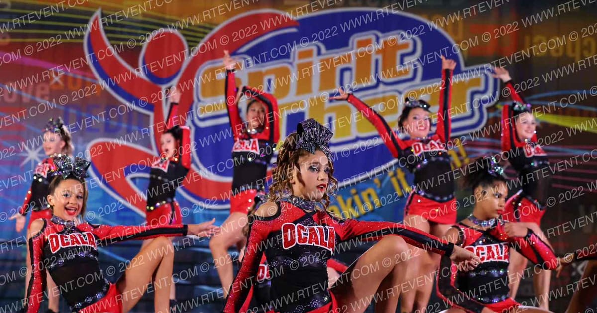 Ocala Athletix RUBIES · Spirit Cheer Orlando Dance Grand Nationals Cheer Nationals
