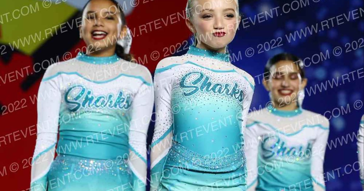 Cheer Sport Sharks-New England Surfer Girls · Spirit Sports Worcester Nationals