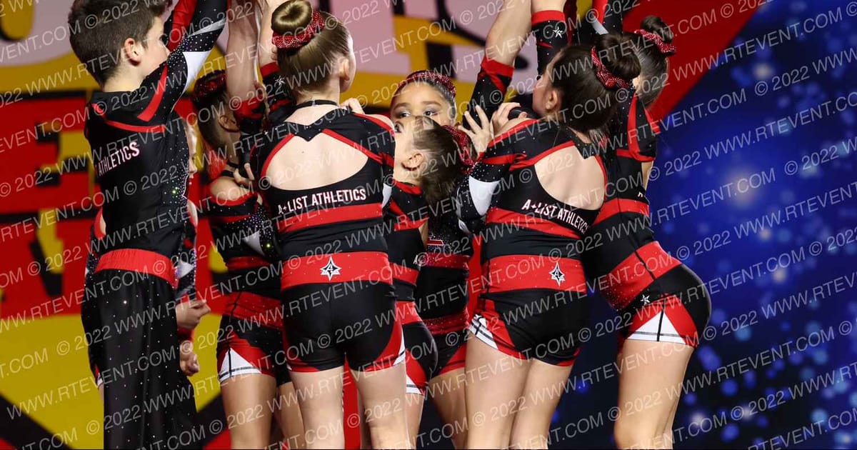 A-List Athletics Mini Glam · Spirit Sports Worcester Nationals