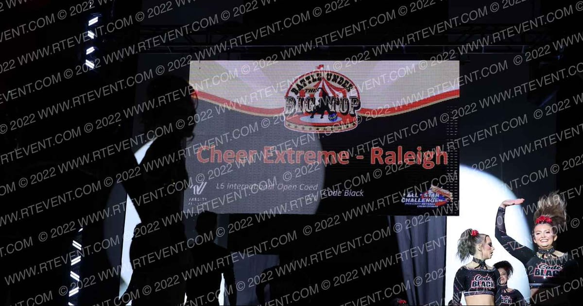 Cheer Extreme - Raleigh Code Black · ASC Battle Under the Big Top Grand Nationals DIDII