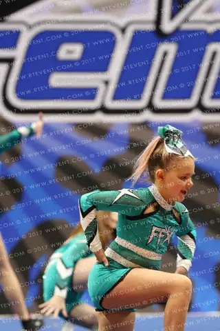 Cheer Extreme All Stars Fairfax Robo Teal