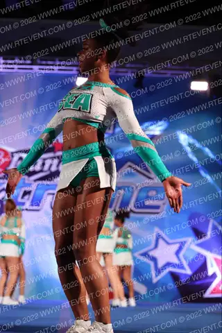 Cheer Extreme Maryland Calvert Teal Ice